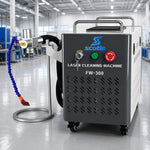 machine nettoyage laser portable gris noir certification perforations avant roulettes