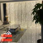 Guirlande LED rideau en mode multicolore pour décoration de mariage