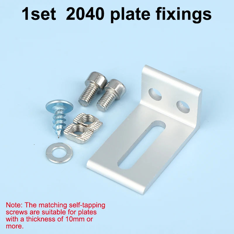 supports d'angle argenté équerres d'angle industriels plats opaques aluminium bricolage travail bois fixations