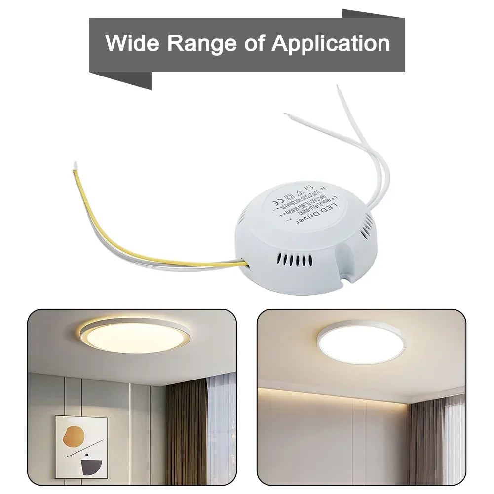 driver led blanc moderne éclairage plafonnier 24w 36w maison bricolage