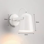 lampe murale led moderne rose gris blanc noir vert chambre cuisine salle manger étude