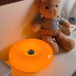 lampe table moderne orange minimaliste éclairage intérieur cuisine salle manger tactile gradation continue led