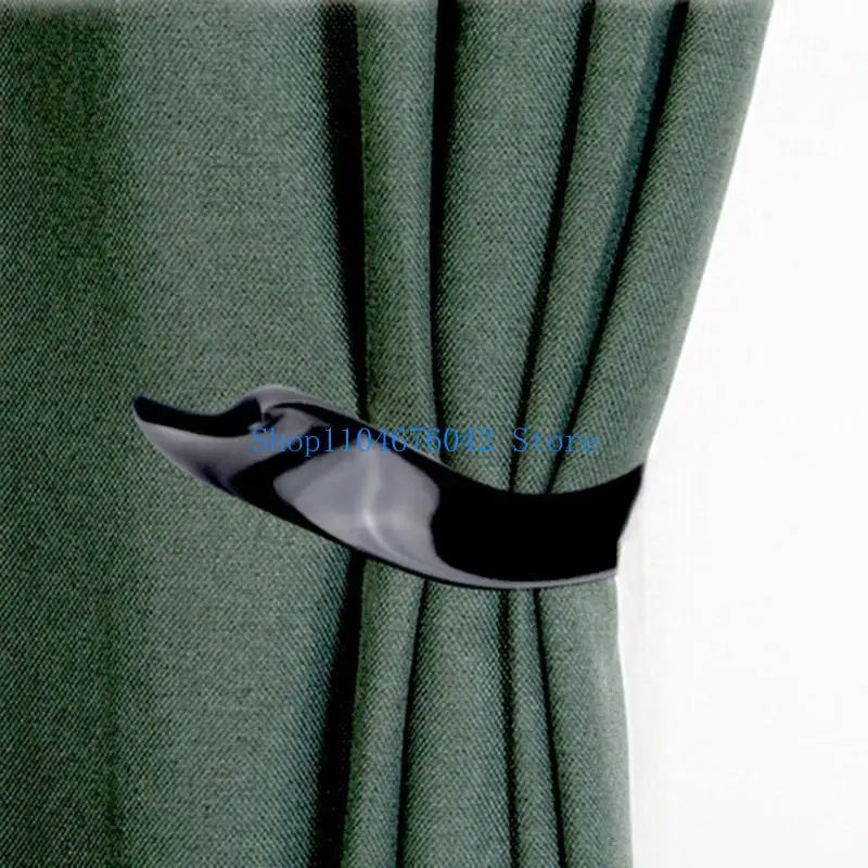 supports rideaux argenté noir vis included moderne décoratif fixation murale