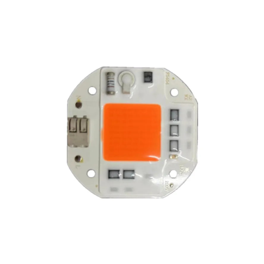 plaque led cob 100w 70w 50w blanc jaune orange circuits imprimés moderne technologie alimentation