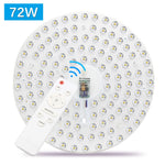 panneau led blanc moderne 285mm aimants télécommande câble alimentation 72w