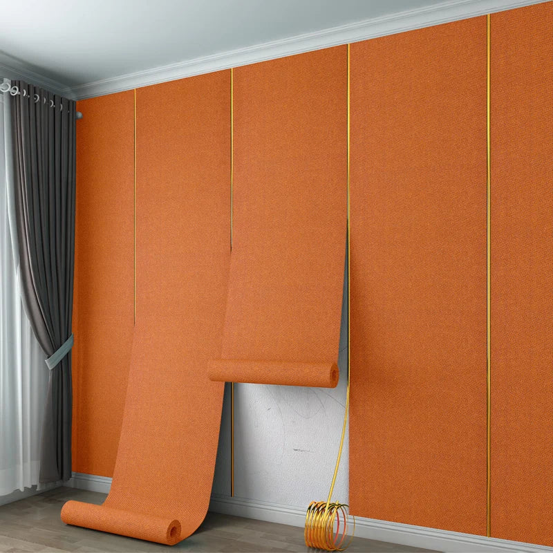 rideau moderne rouge bordeaux orange vert foncé gris