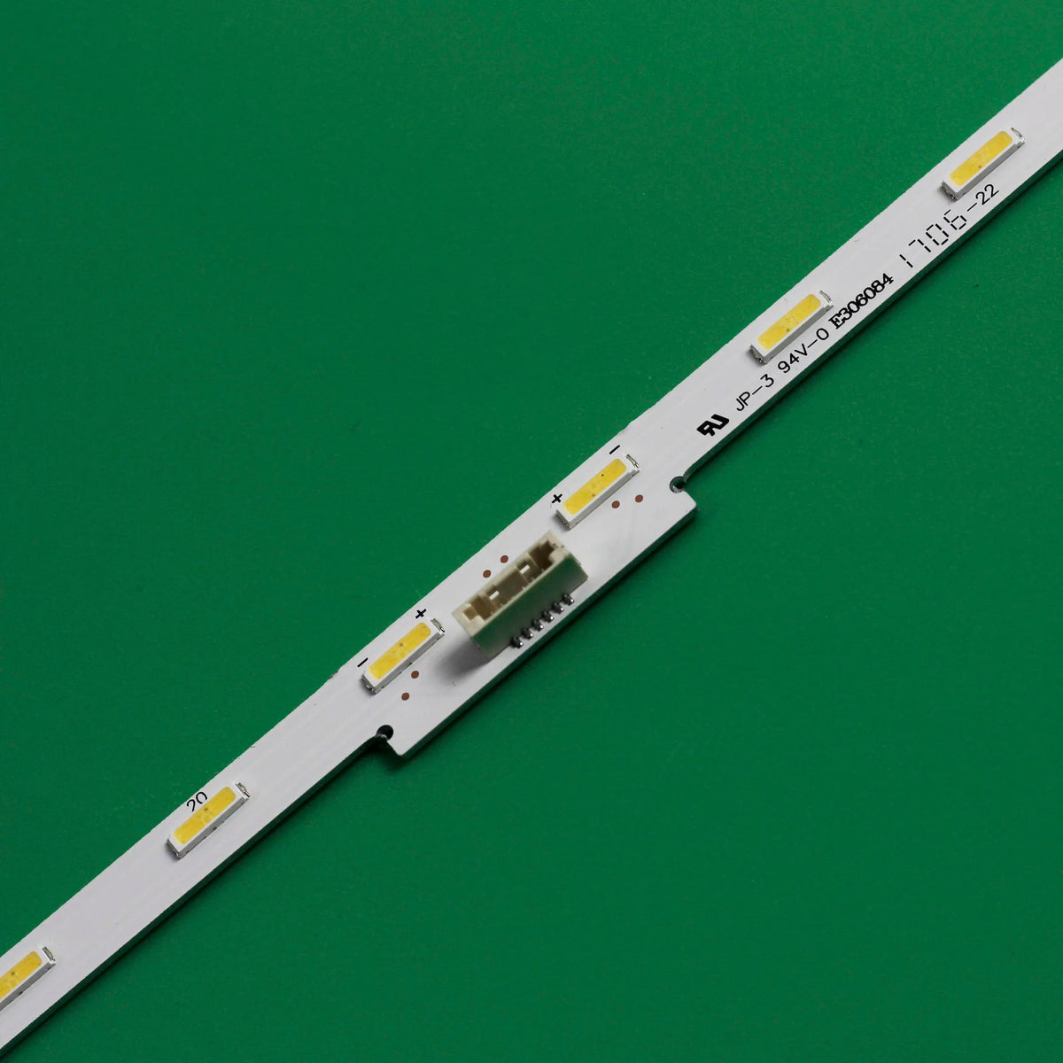 barre lumineuse led blanc vert adhésif connecteur électrique écran tv accessoire technique industriel
