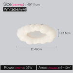 luminaire suspendu moderne blanc sphères diffusion lumineuse chambre salon étude entrée led dimmable