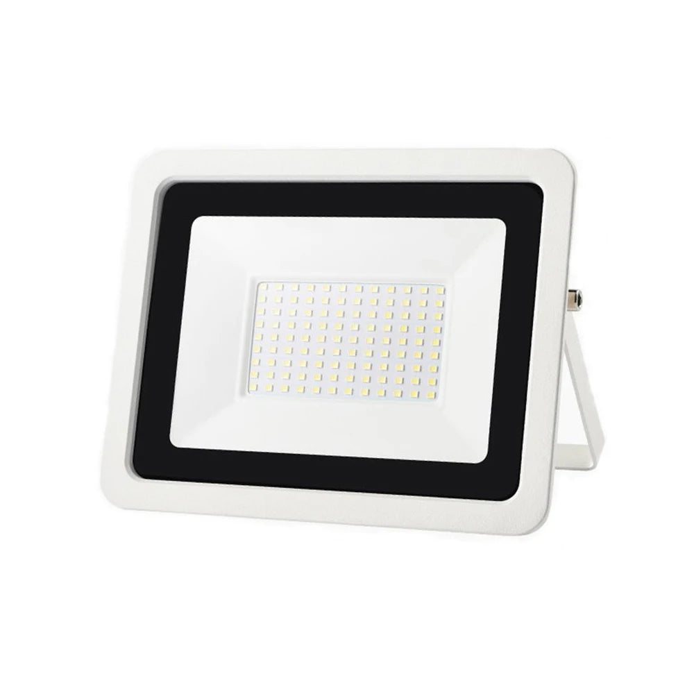 projecteur led moderne ip68 étanche noir blanc 10w 20w 30w 50w 100wextérieur