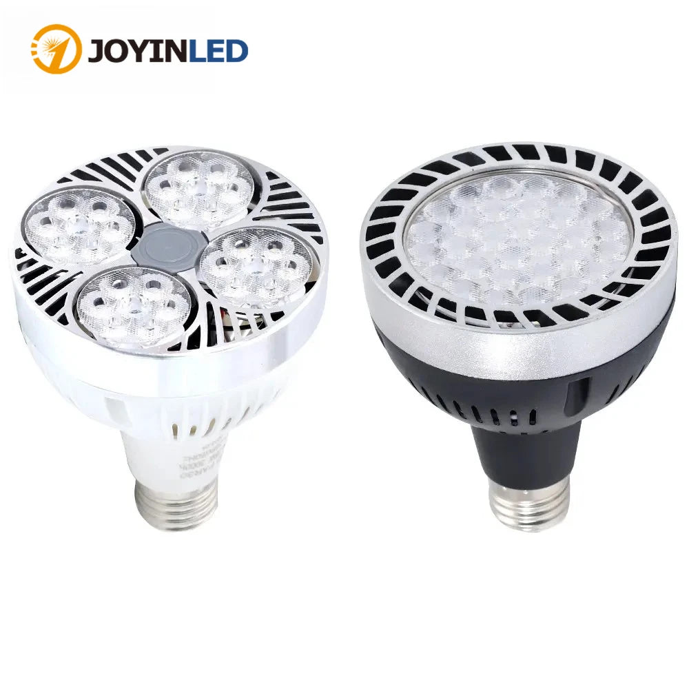 Ampoule LED E27 Blanc Noir Grille Ventilation Moderne 35W 45W 220V 50000h
