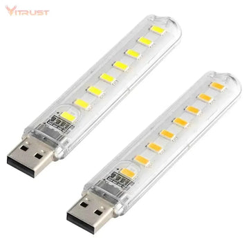 lampe led rechargeable usb transparente moderne leds veilleuse camping portable compact