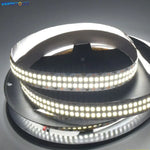 ruban led flexible smd 2835 blanc neutre moderne 480 diodes mètre 12v 24v dc