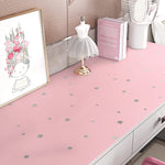 papier peint autocollant étoile flocon neige rose chambre enfant décoration nordique imperméable résistance humidité