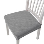 coussin chaise moderne tissé carreaux noir gris vert beige élasthanne polyester lavable adhésif protection