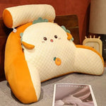 oreiller lecture forme gris blanc moderne amovible lavable massage mousse pe polyester coton pointillé