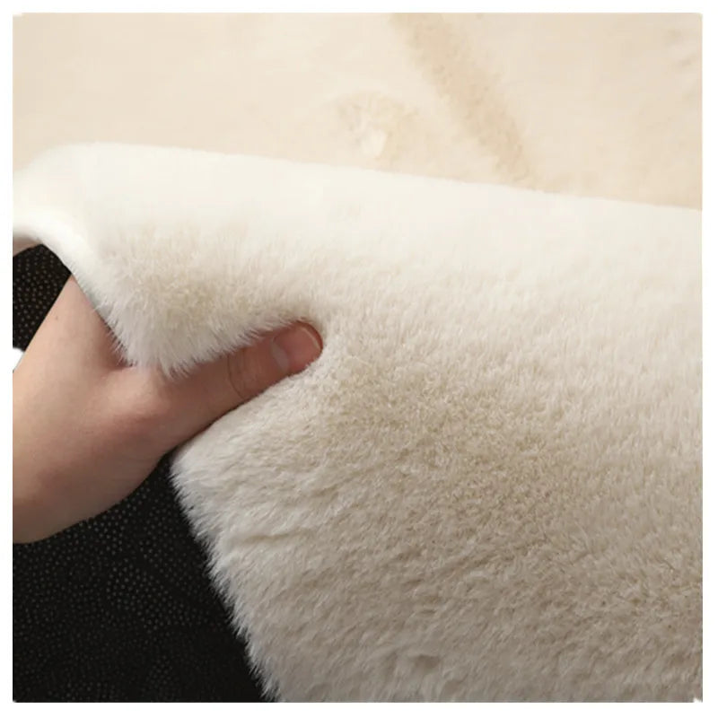 tapis doux polyester moderne gris beige rose violet blanc salon chambre prière extérieur adaptable