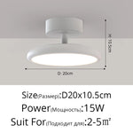 lampe moderne argentée éclairage quotidien cuisine salle manger télécommande monté surface