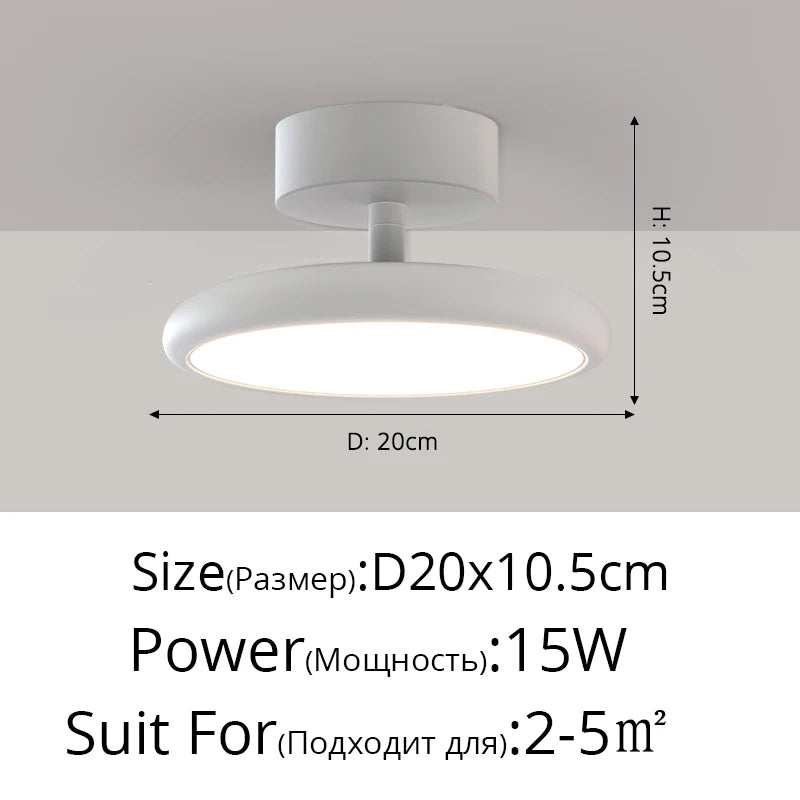 lampe moderne argentée éclairage quotidien cuisine salle manger télécommande monté surface