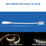 connecteurs led transparents clips rubans flexibles 5v 12v certifiés rohs ul