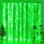 rideau lumineux led blanc moderne télécommande 5v ip65 adaptable 3x3m 3x2m 3x1m