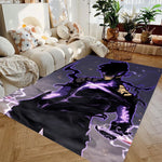 tapis sol décoratif moderne illustration personnage art numérique salon chambre maison intérieur doux