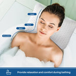 coussin bain blanc perforé moderne succion auto nettoyant lavable machine séchage rapide