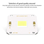projecteur led cob blanc moderne source lumineuse carré fixations 46mm 34mm led blanc opacité