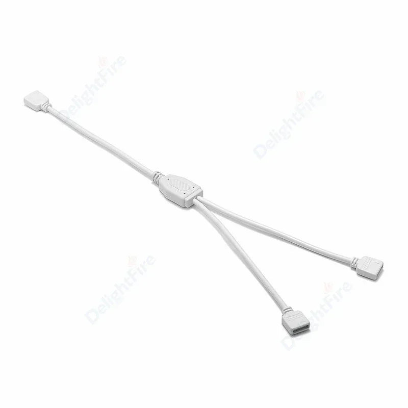 câble extension rgb led prise femelle broches blanc flexible moderne