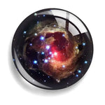 aimants réfrigérateur verre planètes galaxies nébuleuses adhésifs forts décoration moderne