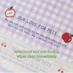 tapis nourriture animaux moderne élégant clips carreaux rayures blanc beige rose vert bleu violet