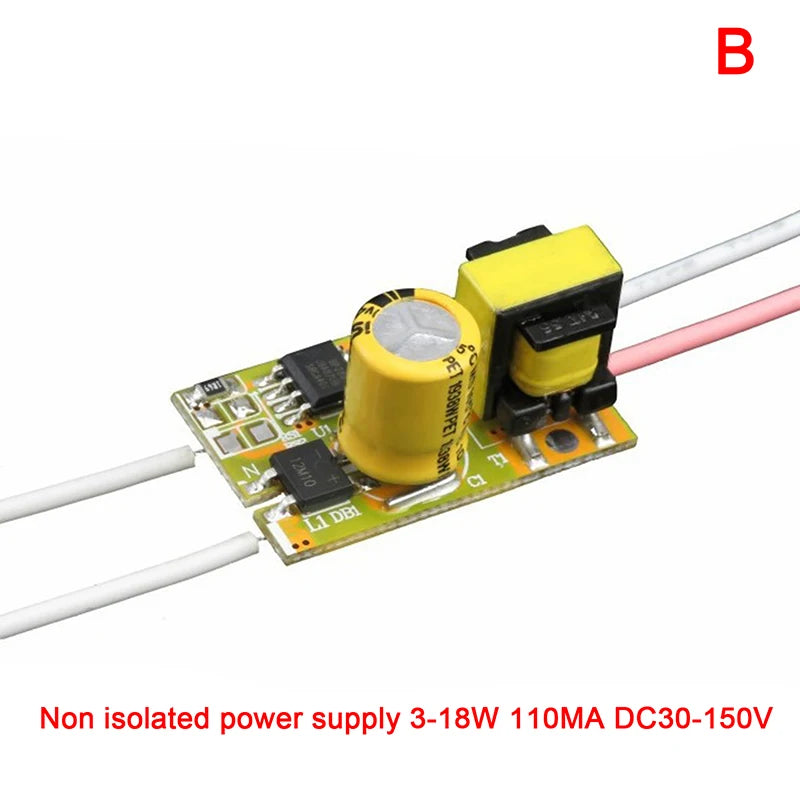 circuits imprimés led drivers alimentation jaune rouge blanc vert électronique bricolage fixations fils