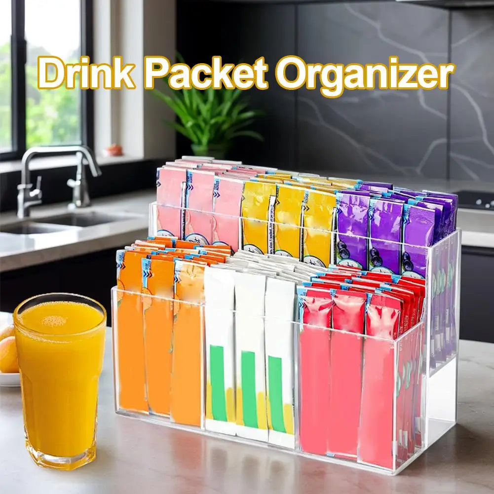 organisateur boissons transparent moderne stockage sacs verres jus oranges minimaliste