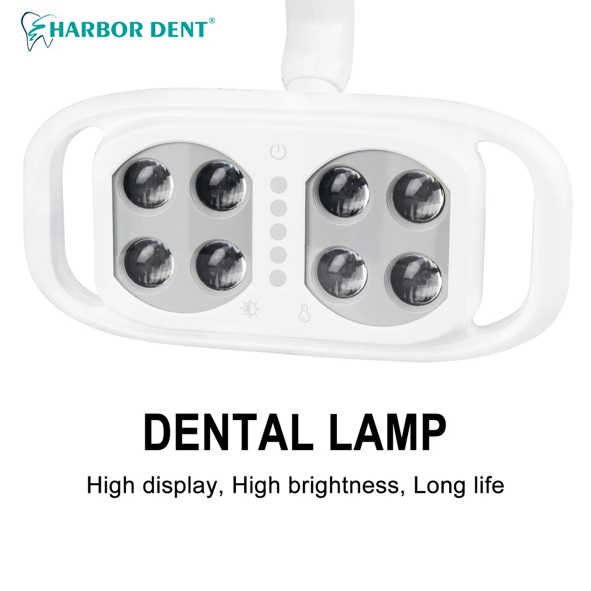 lampe dentaire led blanc moderne interrupteur réglable indicateur capteur infrarouge tringle 26mm 22mm