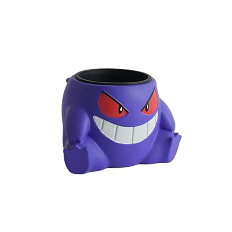 pots fleurs résine gengar succulentes deco anime personnages violet fantaisiste maison jardin