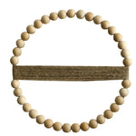 décoration murale bohème bois fleurs séchées jute rustique naturelle chambre