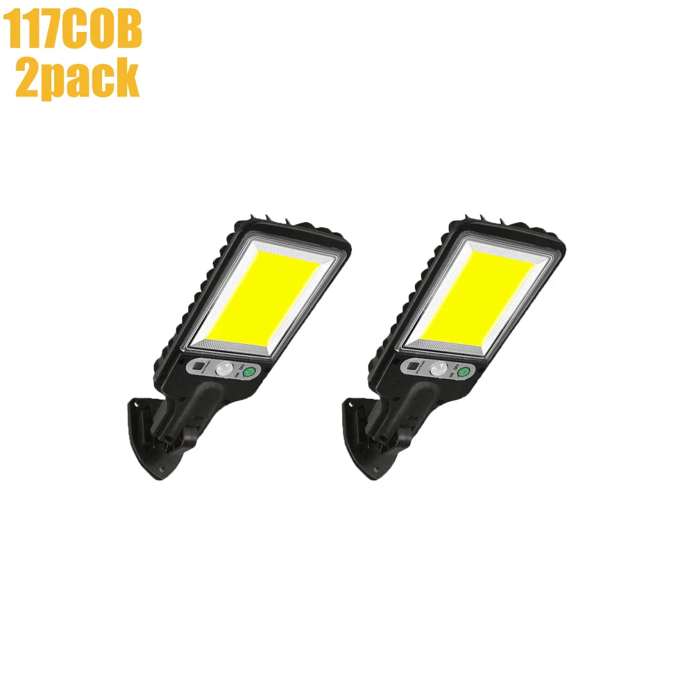 lampe solaire détecteur mouvement adhésive moderne noir jaune 84x225mm ip65 led