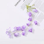 guirlande fleurs artificielles violet rouge bleu blanc modernes décoration intérieure mariage fêtes DIY craft