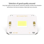source lumineuse COB blanc carré moderne 46mm 34mm opaque