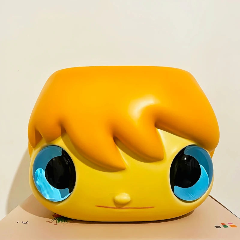 figurines animées grands yeux coiffures variées couleurs vives pack cadeau enfants modernes