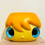 figurines animées grands yeux coiffures variées couleurs vives pack cadeau enfants modernes