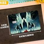 protège cartes star wars illustrations films personnages adhésifs réutilisables waterproof différentes couleurs modernes