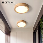 lampe moderne bois blanc texture naturelle éclairage quotidien led montée surface