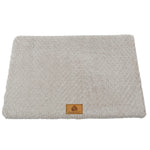coussin animal doux texture géométrique moderne beige gris rose confortable zippable