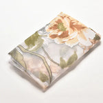 rideaux voilés motifs floraux tissu texturé translucides décoratifs romantiques fleurs feuilles