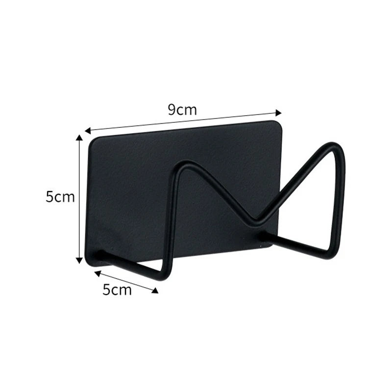 porte curling adhésif blanc rose noir moderne minimaliste métal facile salon chambre