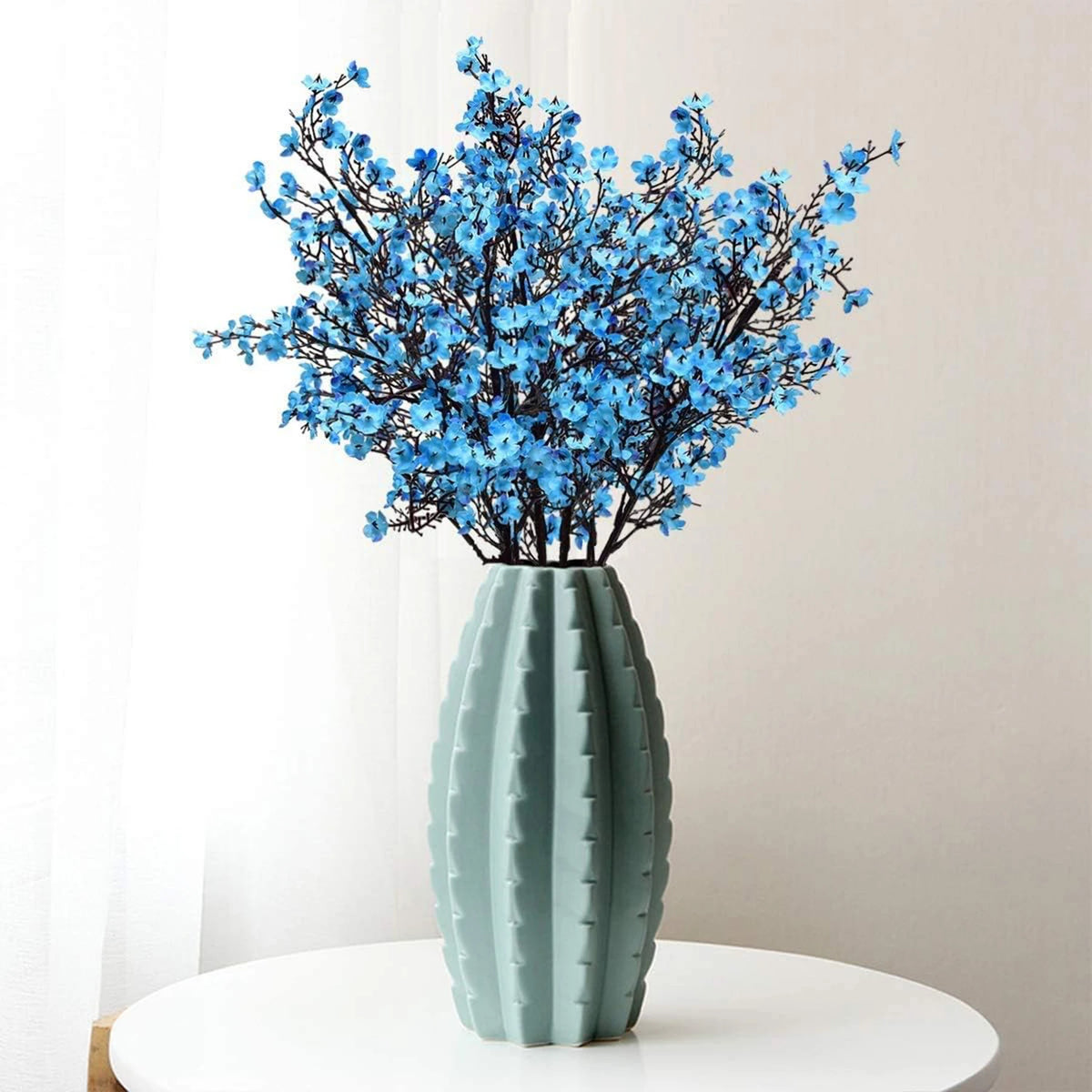 bouquet fleurs artificielles soie vase décoratif moderne mariage maison intérieur