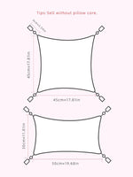 housse coussin polyester géométrique arc ciel moderne blanc 45x45cm 30x50cm