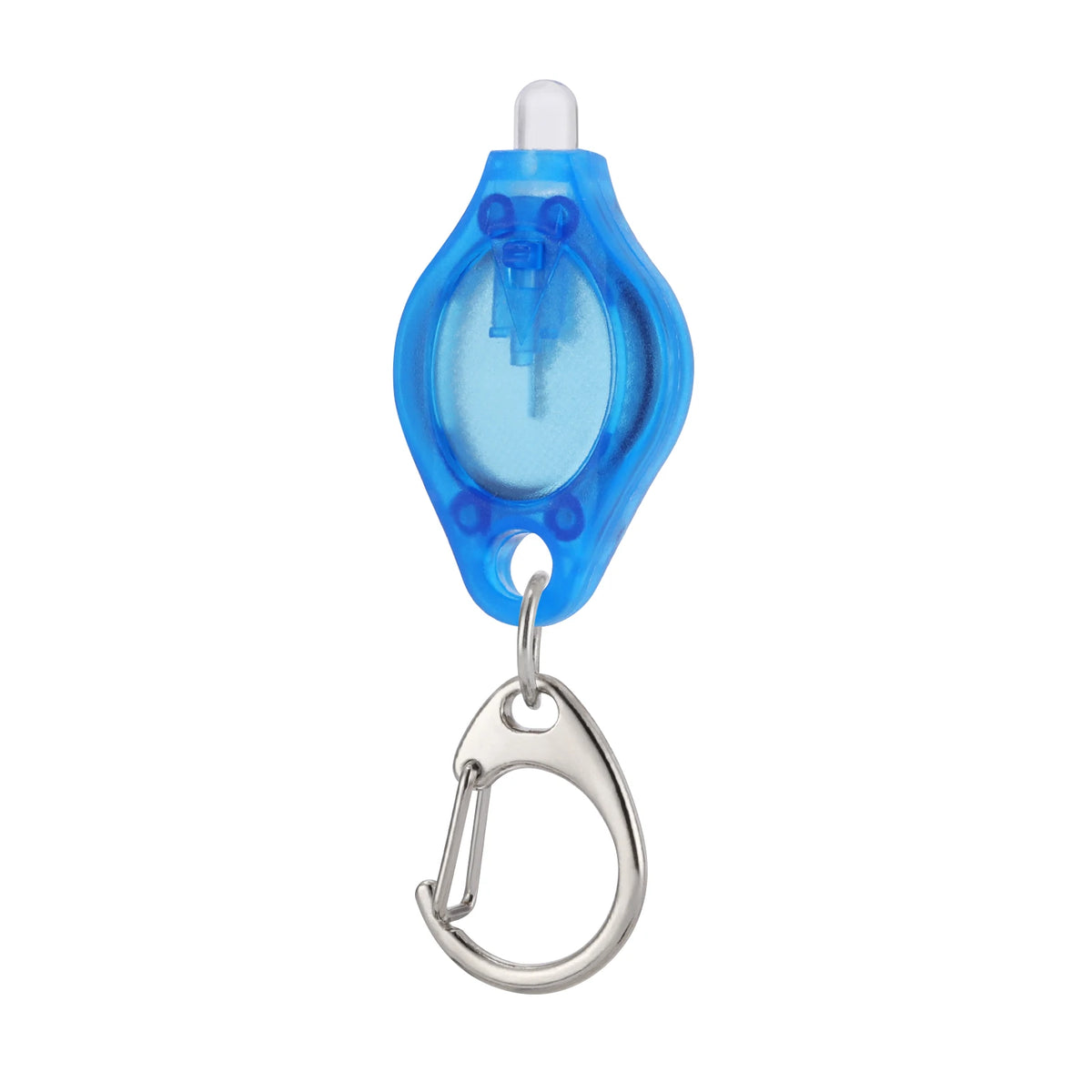 lampe torche portable mini led clé porte moderne compact anneau métallique