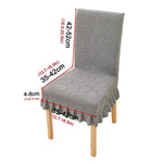 housse chaise moderne fleur imprimée rose vert beige bleu gris polyester extérieure accueil