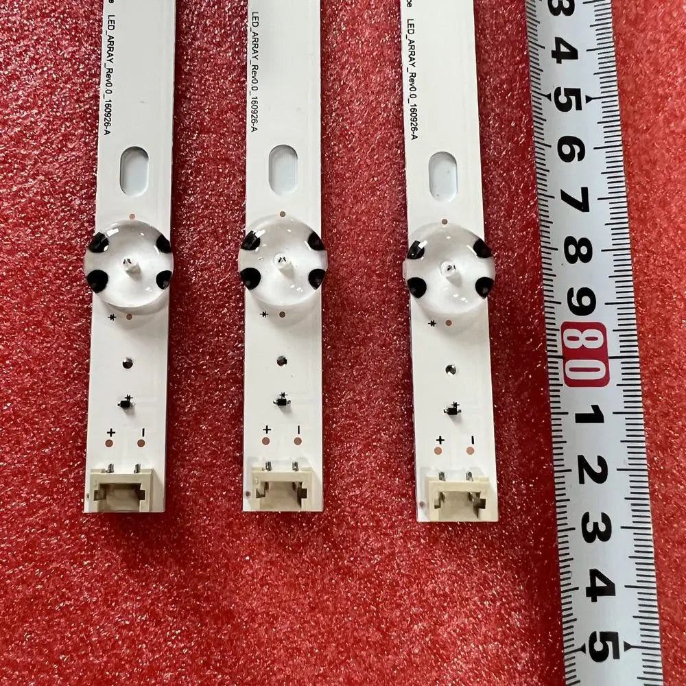 barre led blanc moderne connecteurs électriques 80cm 50cm